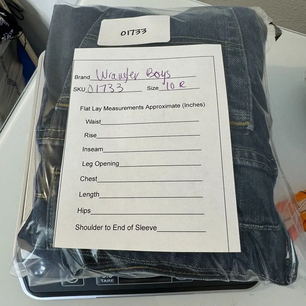 Wrangler Boys Jeans Size 10R Medium Wash Riding‎ Horses Cowboy Adjustable Waist